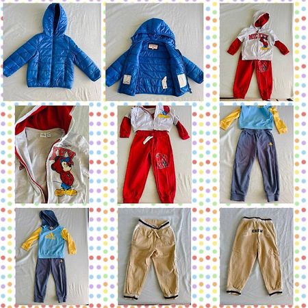 Set Original Marines + Adidas Kleidung 3-4 J. Kinder Jacke