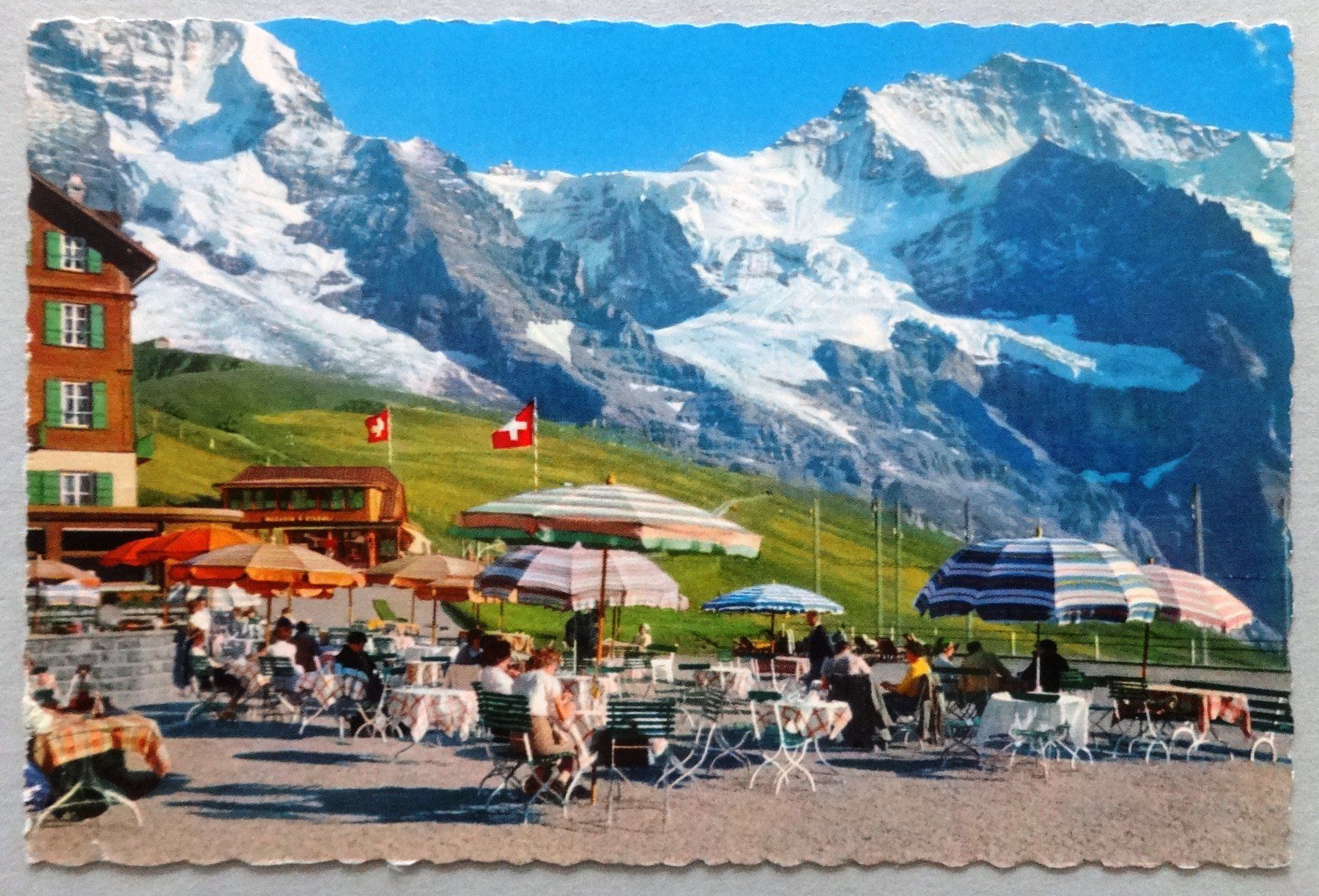 Cartes postales: Kleine Scheidegg mit Jungfrau – Défectueux à Fétigny par Billy2miny
