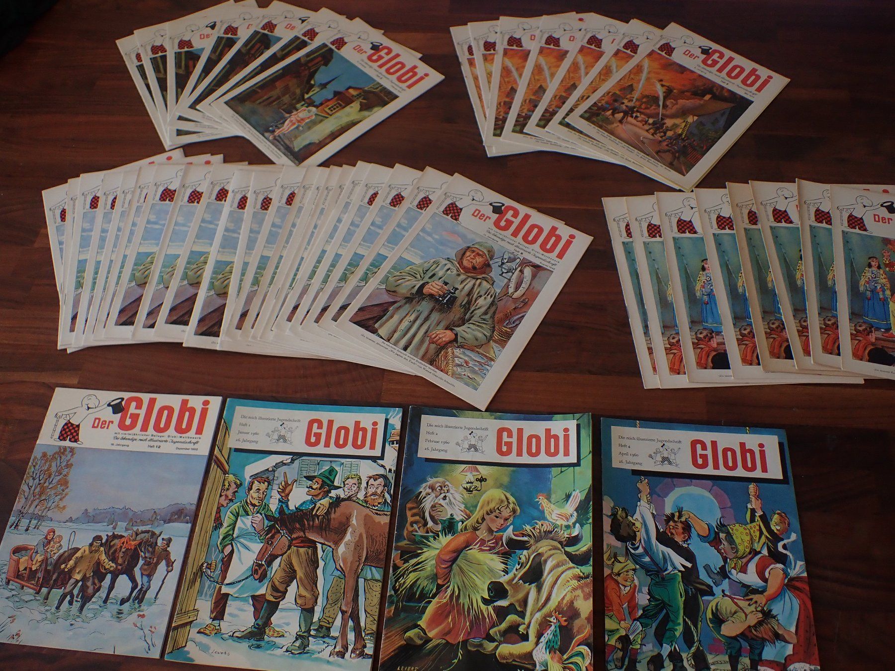 Bücher: 49 " Der GLOBI " illustrierte Jugendzeitschrift Hefte – Gebraucht aus Geroldswil von boy5toy