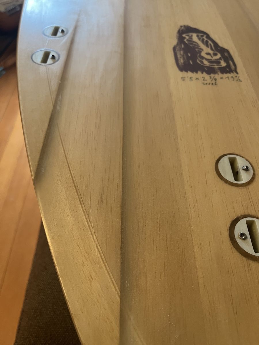 Tavole da surf e di nuoto: Surfboard Balsaholz 5'5  – Usato da Zürich venduto da scasl 3