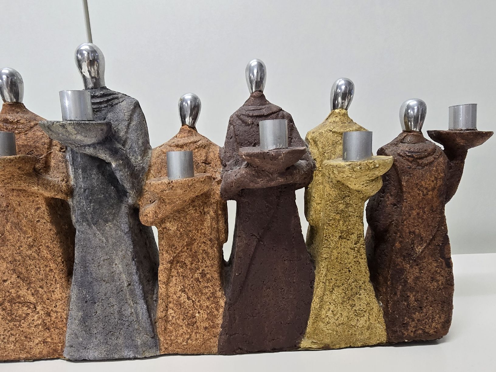 Portacandele: Kerzenständer Figuren mit Kerzen – Usato da St. Gallen venduto da CAPYCORP 2