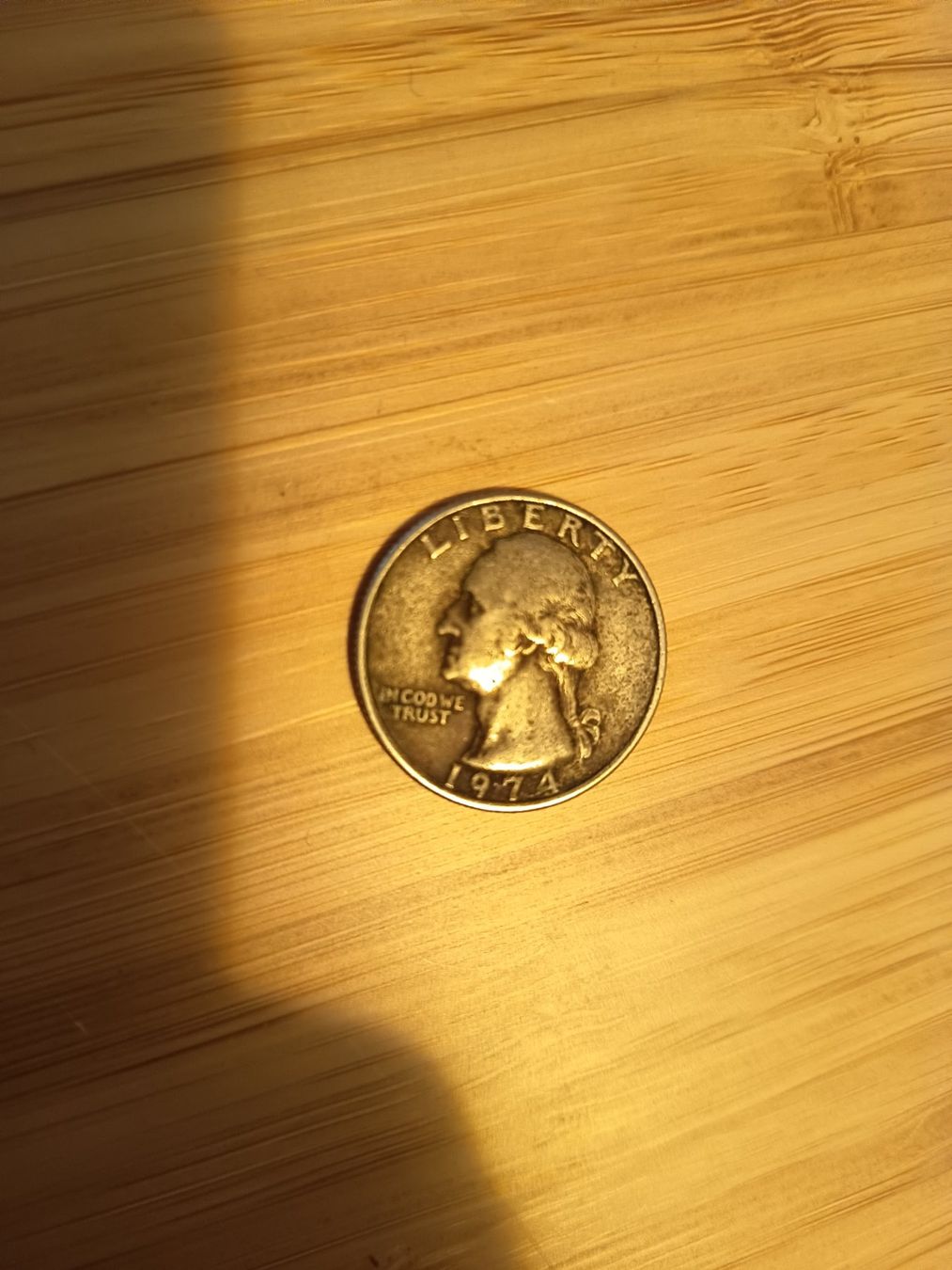 Alle Münzen: 1/4 dollar 1974  u.s.a    nr175 – Gebraucht aus Wattwil von LuckyLegoandCoins 3