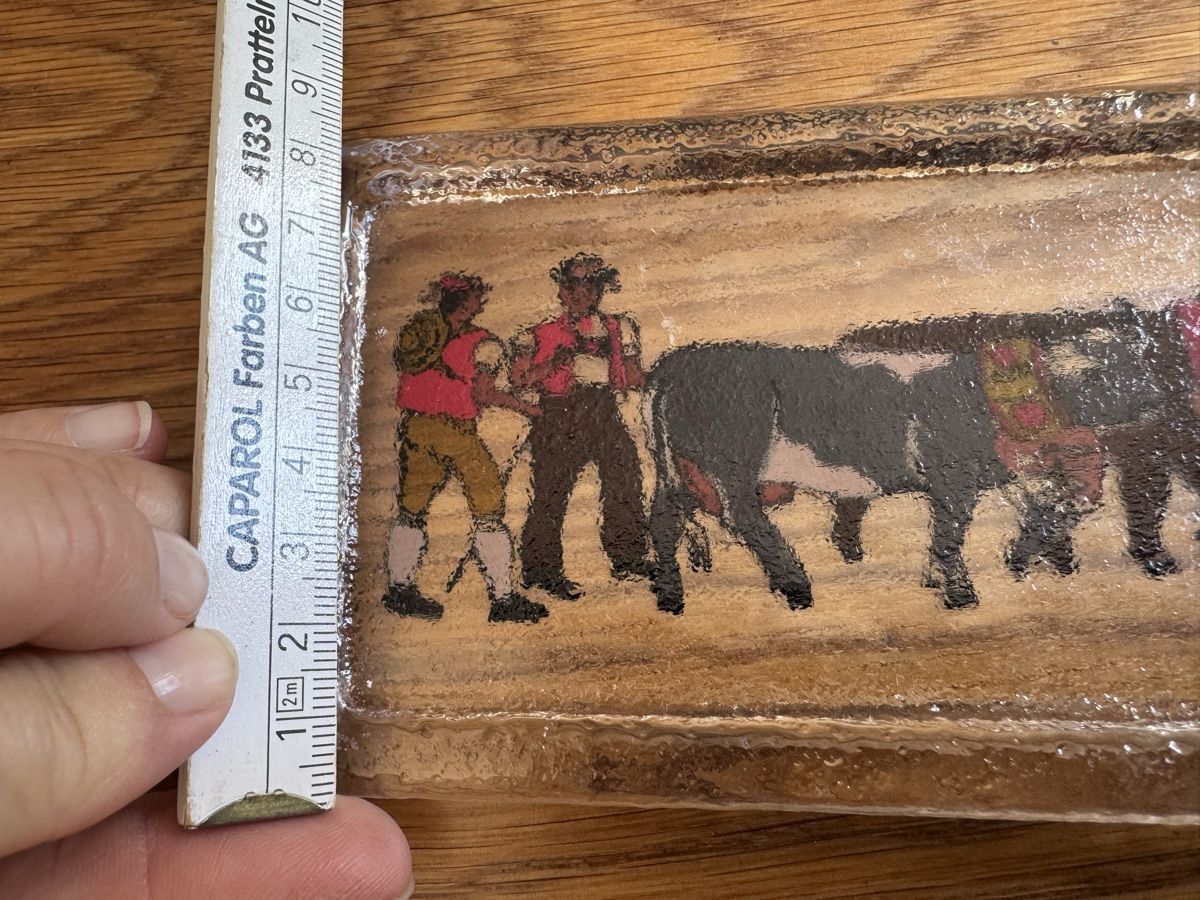 Sonstiges Geschirr: Appenzell Buttergeschirr aus Glas – Gebraucht aus Niederbüren von Oetschli 3