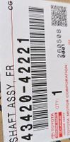 Toyota RAV4, Lexus Antriebswelle 43420-42221 Neu vorne links
