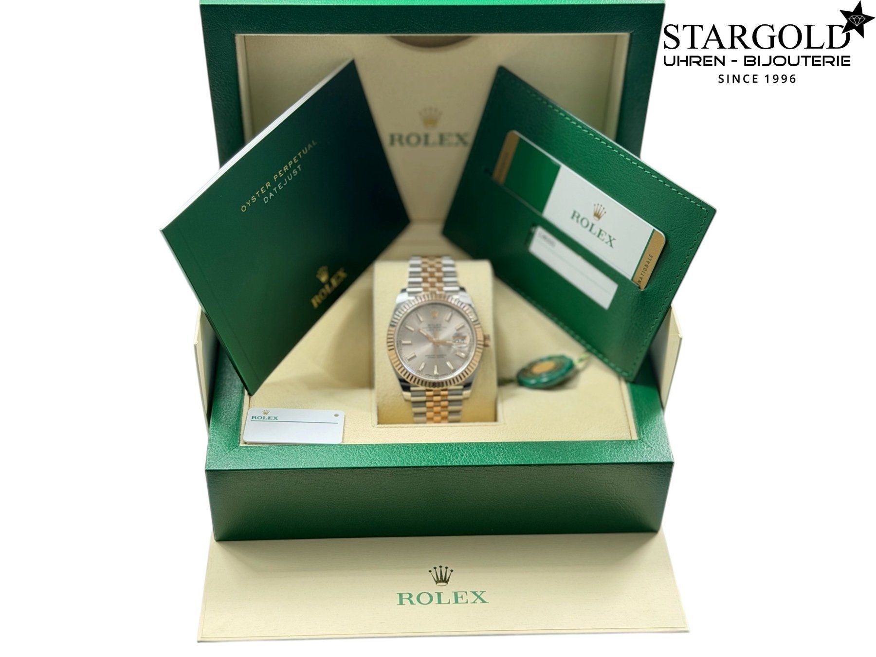 Rolex Orologi: Rolex Datejust Sundust Pink Dial - 126331 – Usato da Zürich venduto da Stargold-Uhren 1