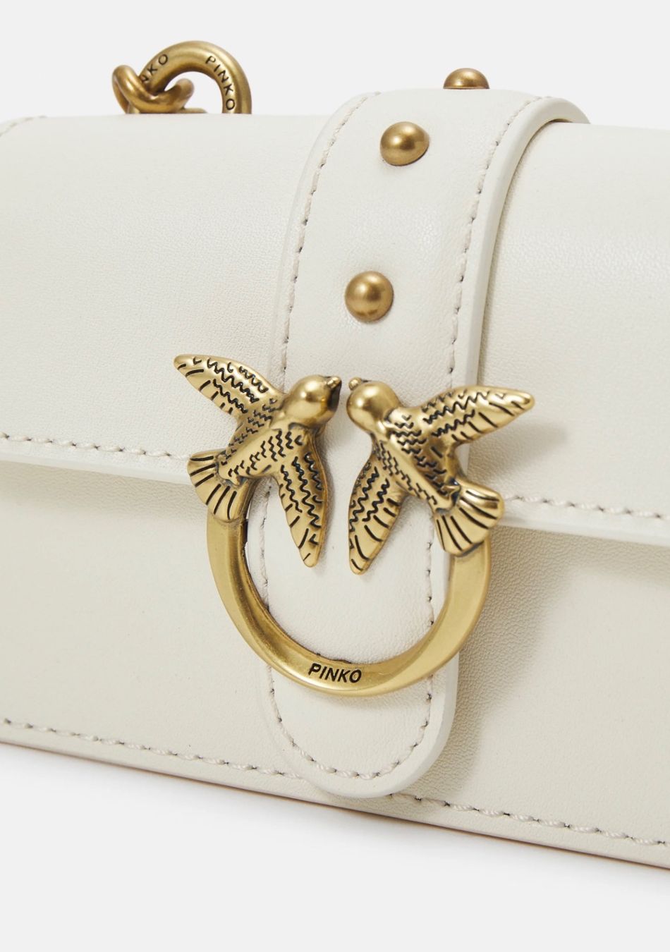 Pinko Borse da donna: *Pinko LOVE ONE MICRO - Umhängetasche - white – Nuovo e nell'imballaggio originale da Oberaach venduto da Dandy2021 4