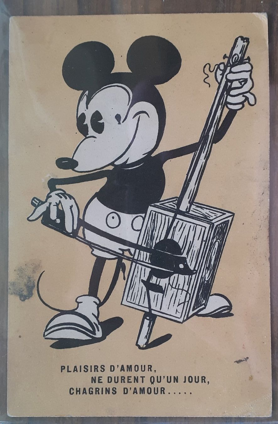 Cartoline postali: Ansichtskarte Micky Maus Walt Disney 1930er – Usato da Mörschwil venduto da lindaswunderkiste