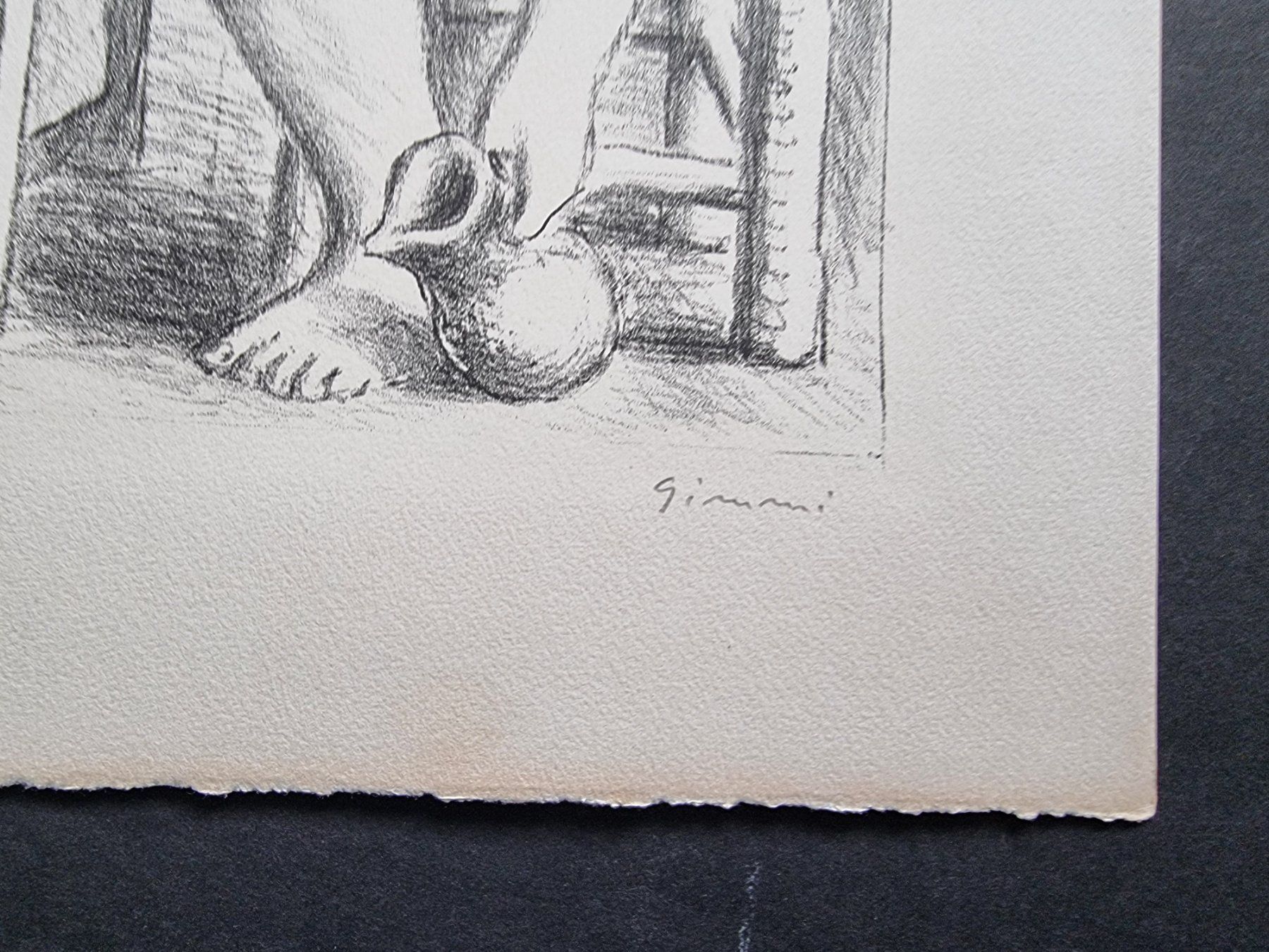 Grafiken & Lithographien: GIMMI WILHELM LITHOGRAPHIE SIGNIERT – Gebraucht aus Gersau von kunst-online 3