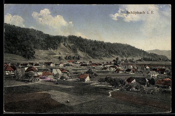 Cartes postales: AK Schüpbach i. E., Ortsansicht – D'occasion à Berlin par bartko-reher