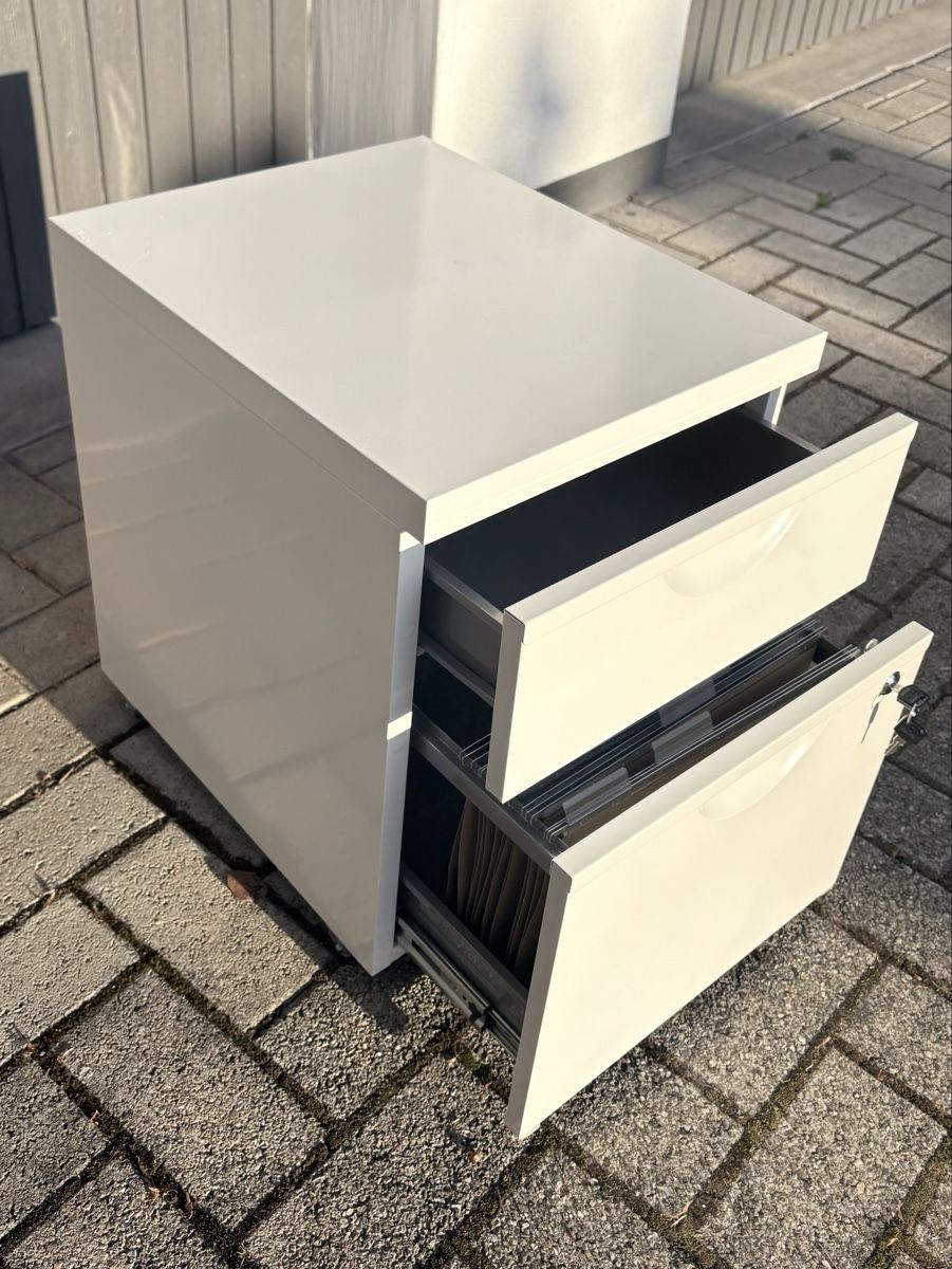 Ikea Banconi: Zwei Rollcontainer in Weiss – Usato da Maseltrangen venduto da JaKa14 5
