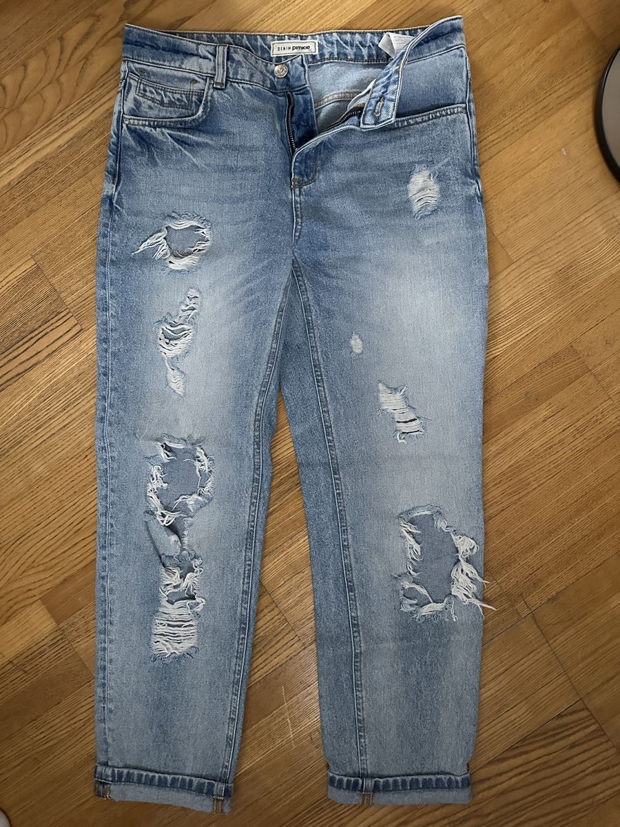Pimkie Jeans: Pimkie Jeans, hellblau, Grösse 34 – Nuovo (secondo la descrizione) da Lausen venduto da soraya64