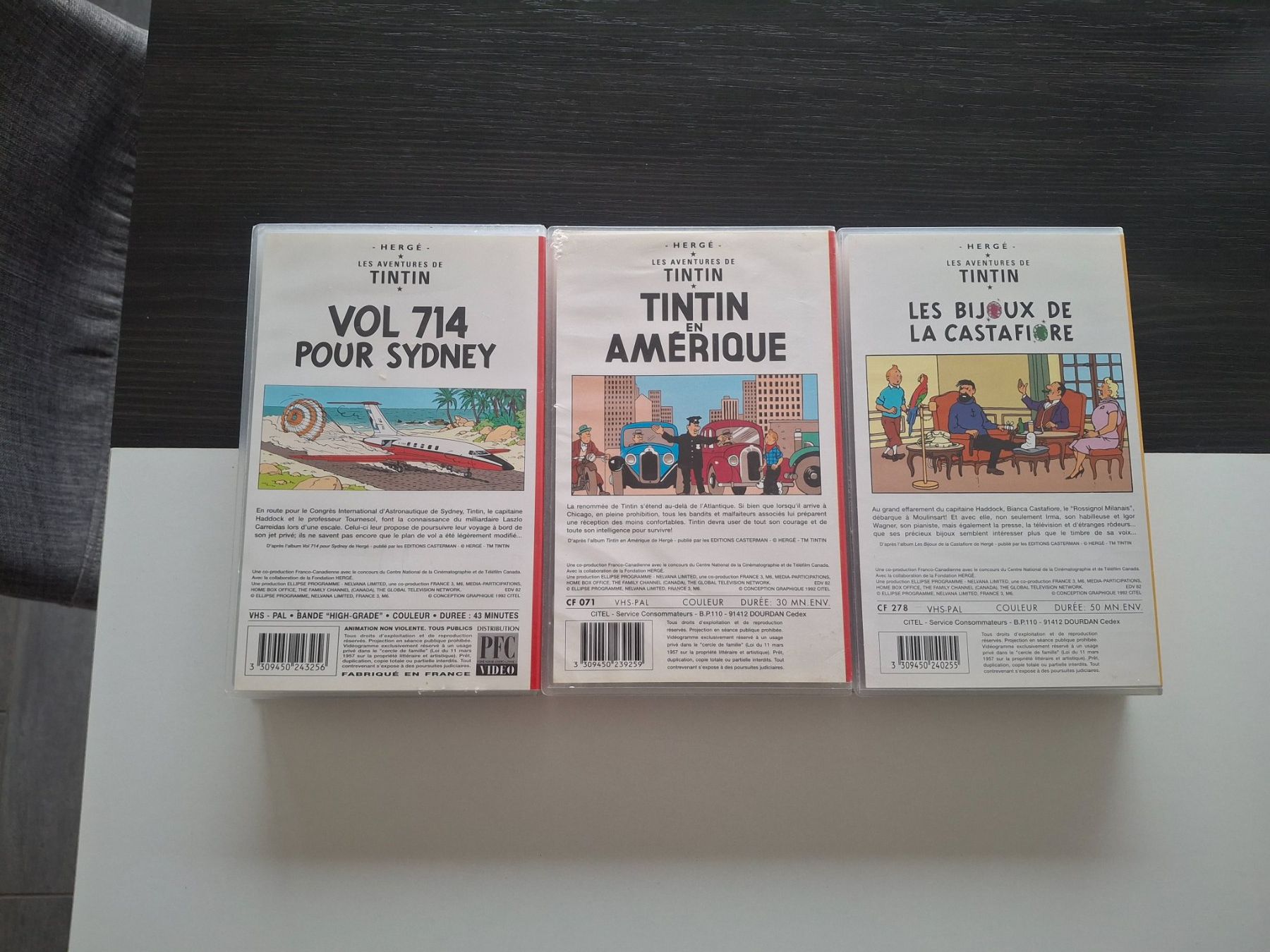 Tutti i VHS: Lot VHS Tintin – Usato da Morges venduto da ProfesseurJones 7