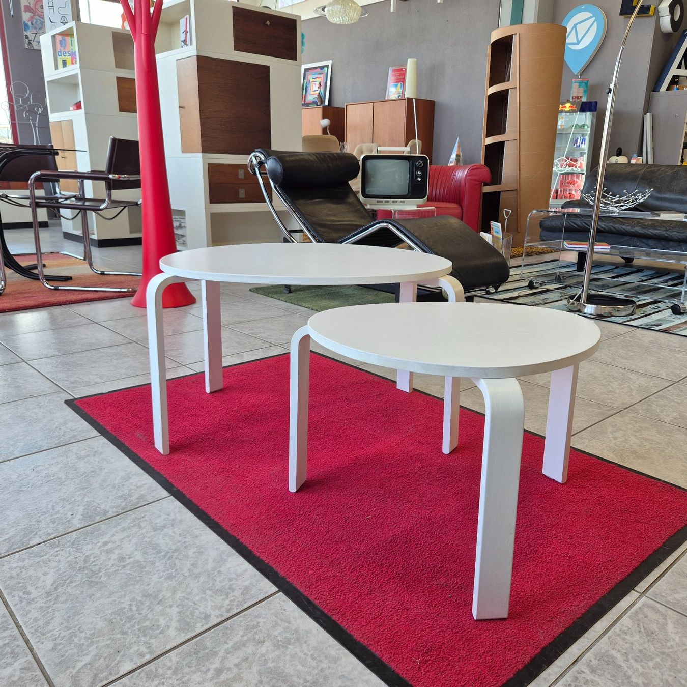 Ikea Tavoli: Set Ikea Svalsta 1999 Beistelltisch Coffee-Table weiss – Usato da Nottwil venduto da Wondewa-Shop 9