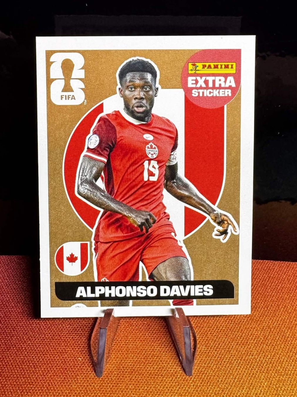 Panini Carte collezionabili: Alphonso Davies / Panini WM 2026 / Extra Sticker Bronze – Nuovo (secondo la descrizione) da Berneck venduto da GL-Tradingcards