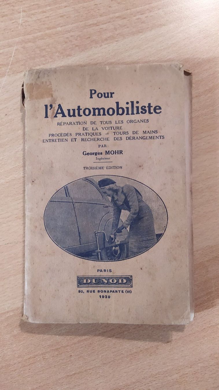 Libri: Manuel technique "Pour l'automobiliste" – Usato da Bassins venduto da mazette13