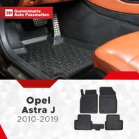 3D Opel Astra J Fussmatten 2010 - 2019