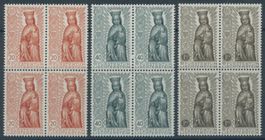 FL - 1954 - Marianisches Jahr - Viererblock - postfrisch **