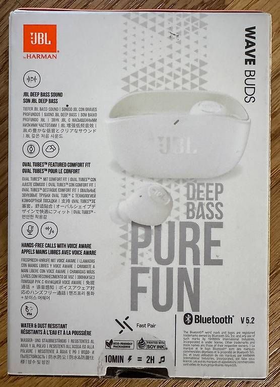 JBL Cuffie: JBL Wave Buds True Kopfhörer Bluetooth NEU originalverpackt – Nuovo e nell'imballaggio originale da Zürich venduto da dodichnobli 1
