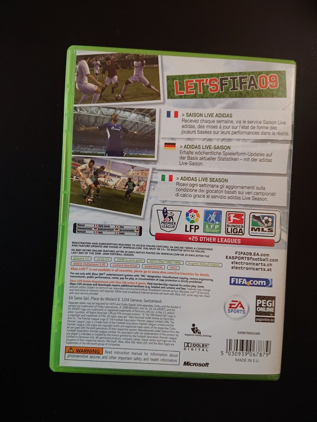 Giochi: Microsoft XBOX 360 - Fifa 09 - Deutsch – Usato da Liestal venduto da LukiTrade 2