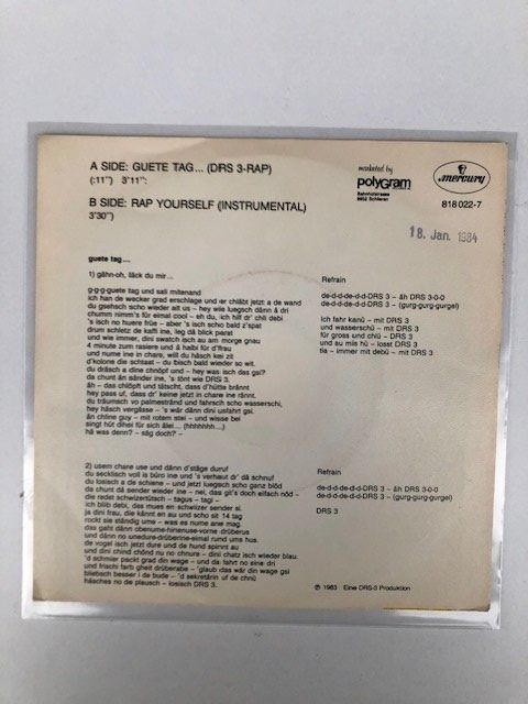 Dischi in vinile: DRS 3 – Usato da Aarwangen venduto da Jukebox3 2