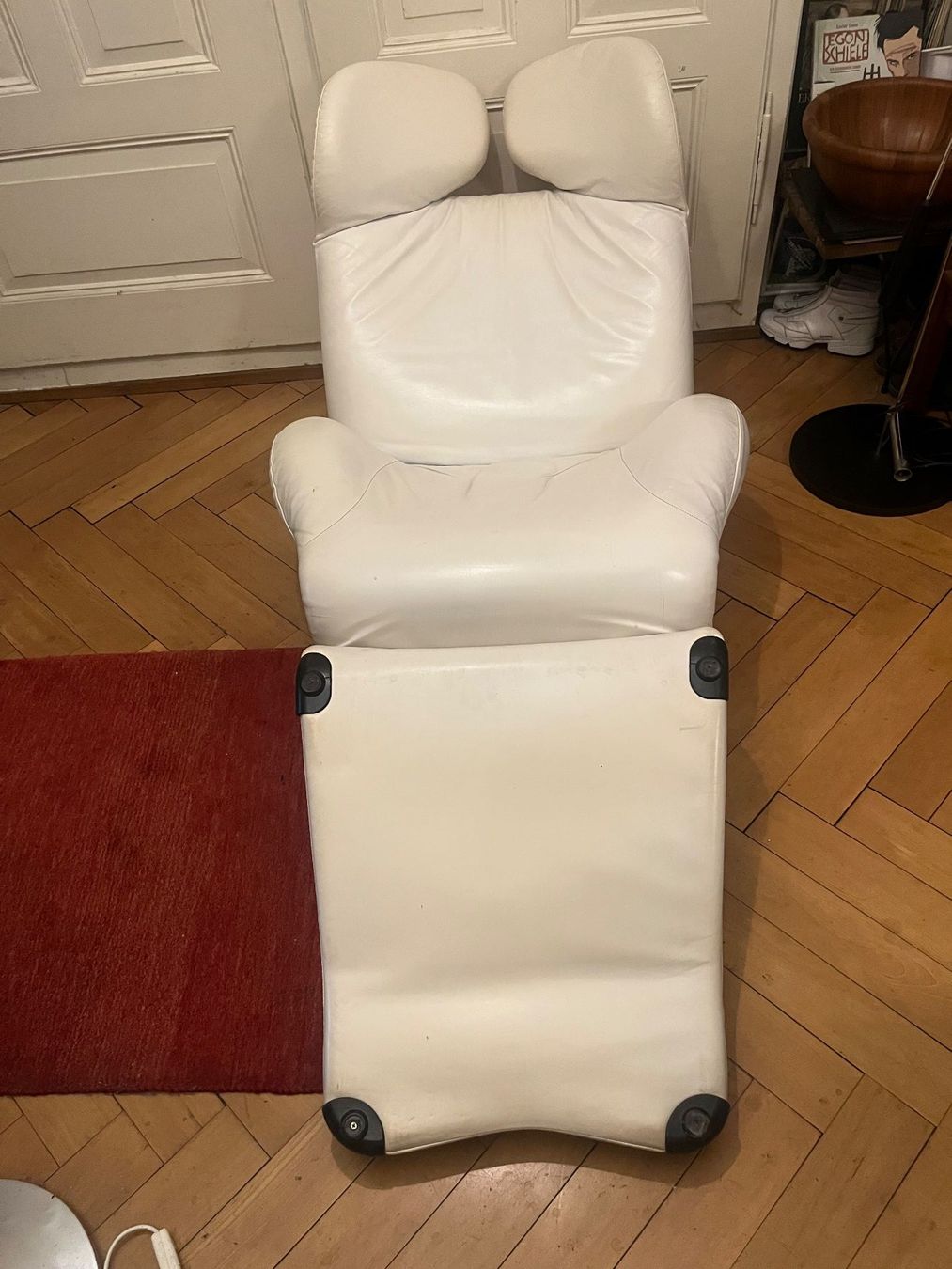 Cassina Poltrone: Wink Leder Relaxsessel von Cassina – Usato da Zürich venduto da Luftibus01 3