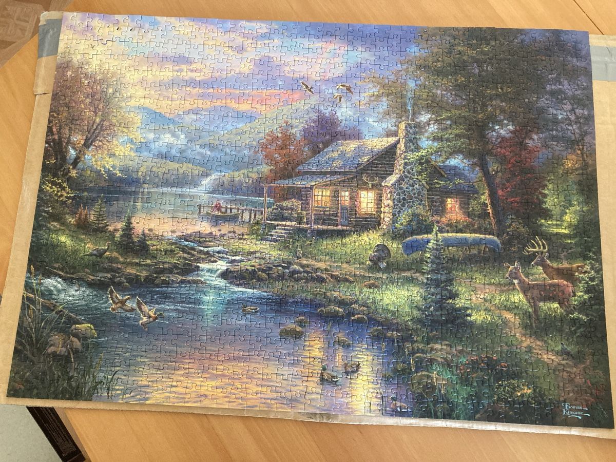 Puzzles: Thomas Kinkade Schmidt Puzzle 1000 Teile – D'occasion à Steffisburg par sunflower2302 1