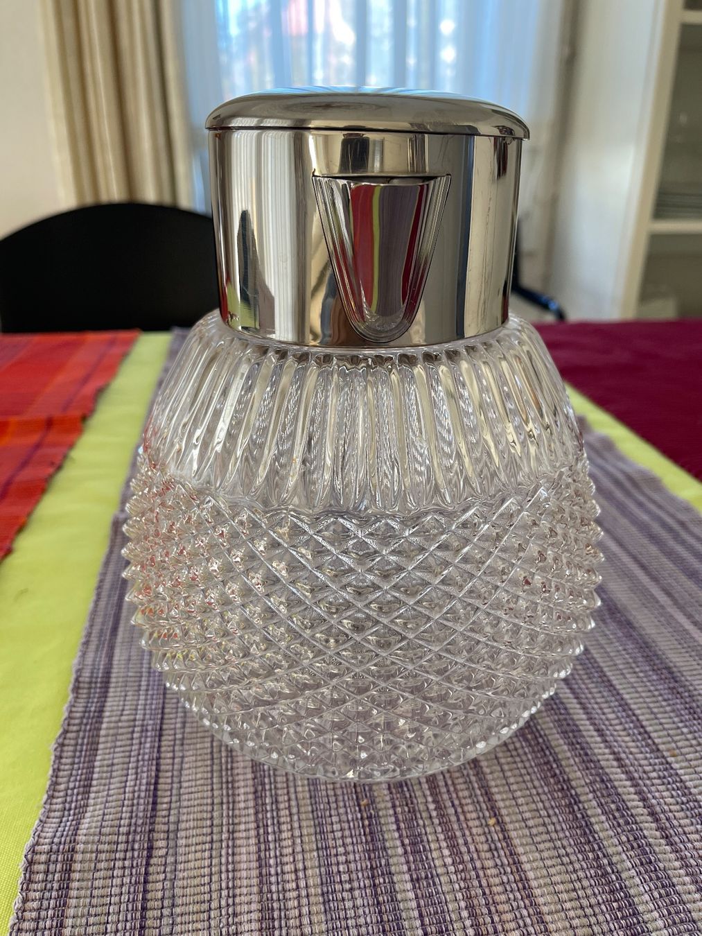 Caraffe: Glaskrug mit Metallverschluss 3 Liter – Usato da Gutenswil venduto da yneB1943 1