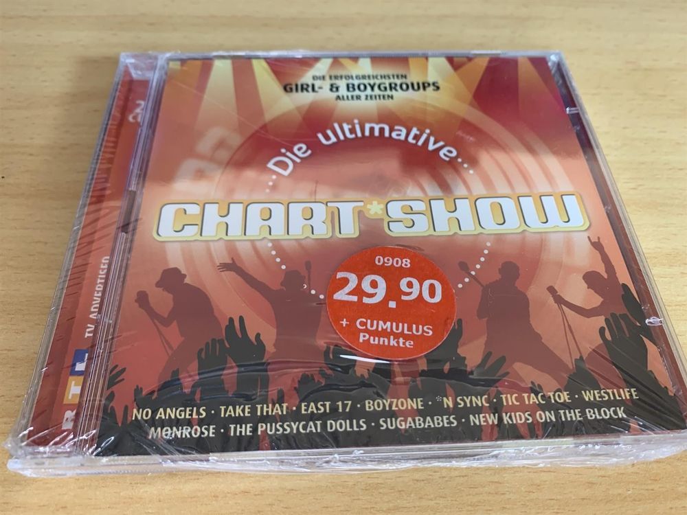 Chart Show - Girl- & Boygroups - 2 CD (Neu und originalverpackt) in ...