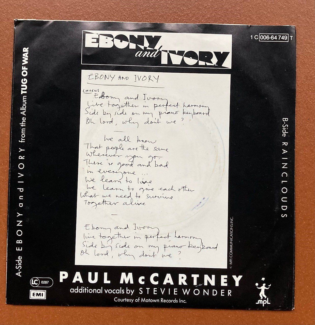 Dischi in vinile: Paul McCartney - Ebony an Ivory – Usato da Orselina venduto da Vrenegonde 1