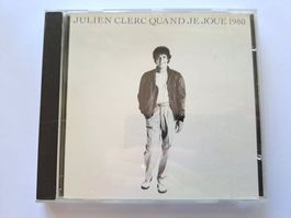 Cd Julien Clerc - Quand je joue 1980 