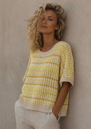 Lässiger Sommerpullover Gr.36-38  NEU