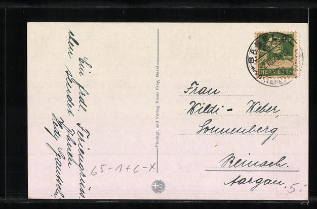 Cartoline postali: Basel, Bahnhofplatz mit Strassburger-Den – Usato da Berlin venduto da bartko-reher 1