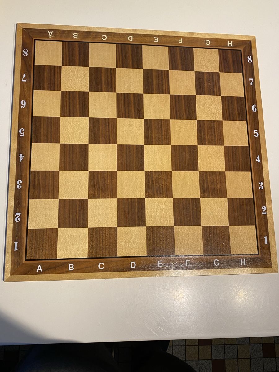 Spiele: Turnier- Schachbrett 50mm/ 47x47, Topp♟️ – Gebraucht aus Utzigen von Lasagne99 1