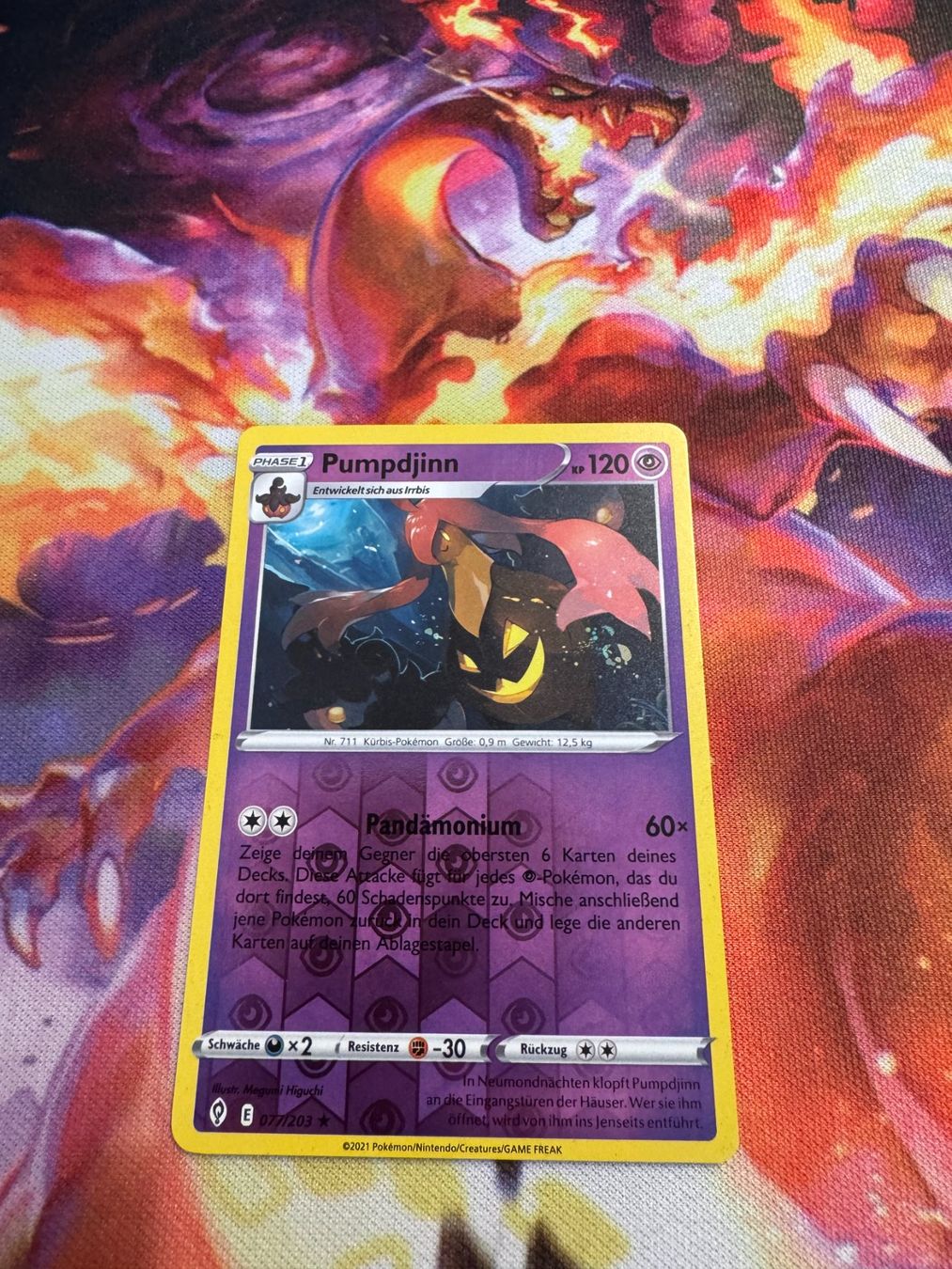 Pokémon Carte collezionabili: Pumpdjinn (EVS 077) / Reverse Holo / Drachenwandel – Nuovo (secondo la descrizione) da Bülach venduto da CherryBlu