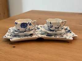 Espressotassen & Serviertablett- Ceramica Ericina