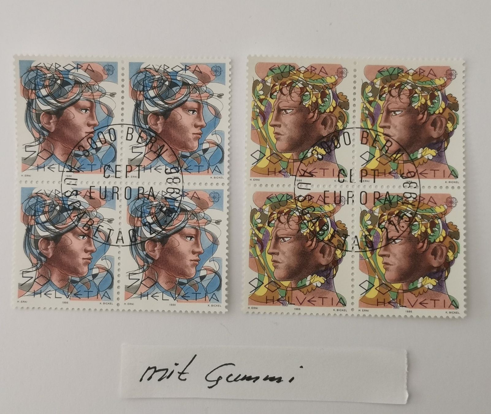 Alle Briefmarken: 1986 – Neu (gemäss Beschreibung) aus Aadorf von Chnorli-Furz