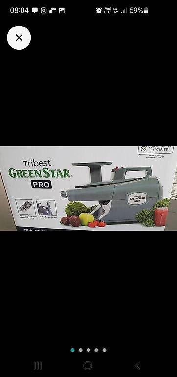 Küchengeräte: TRIBSET Greenstar pro, wie NEU – Gebraucht aus weesen von mae_w8fs 4