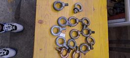 Ringschrauben M16 12 Stück davon 1.Stk mit Mutter