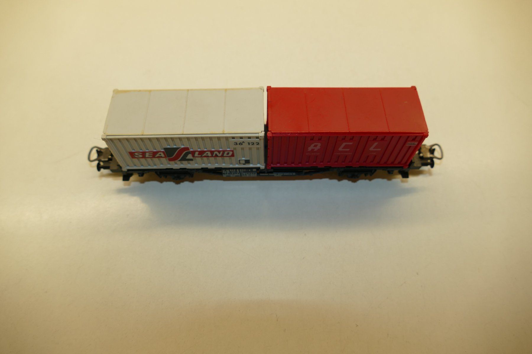 Lima Modellini di ferrovie: Lima H0: DB Containerwagen – Usato da Niederhasli venduto da rail-duerst 4