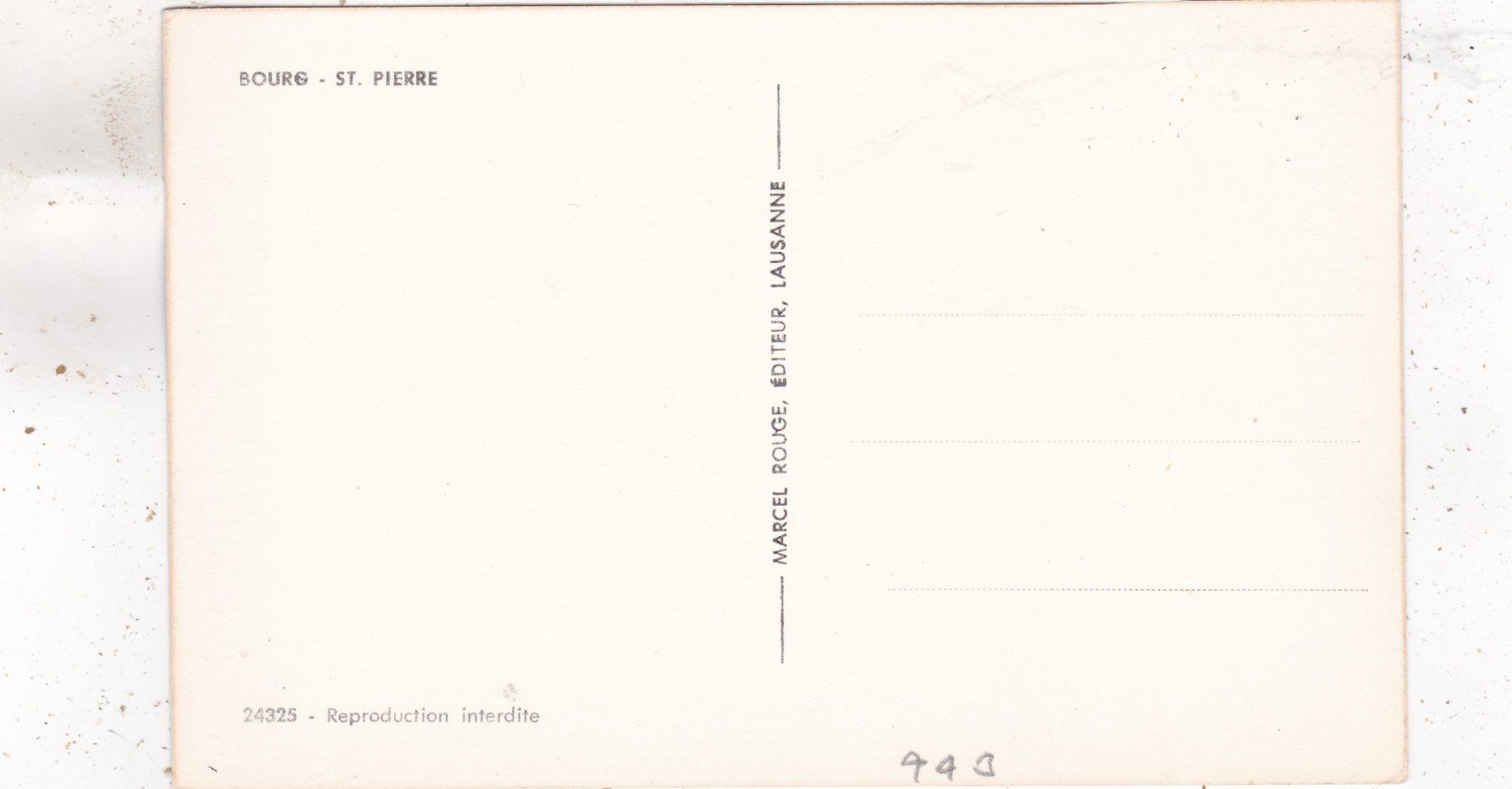 Cartes postales: Bourg St. Pierre – D'occasion à Herisau par Lisegrat2008 1
