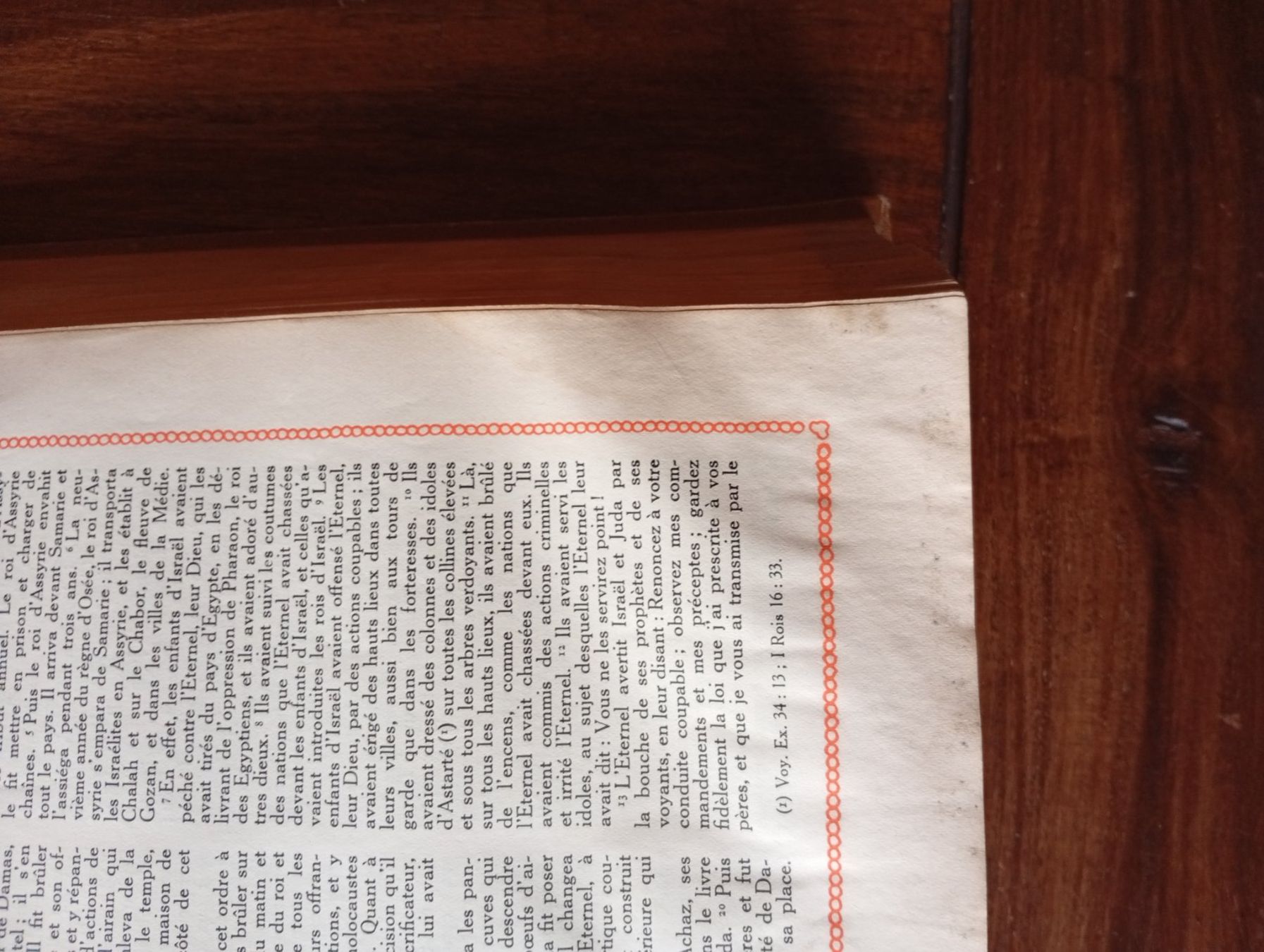 Bücher: Sainte bible 1930 – Gebraucht aus Perrefitte von 36B 5