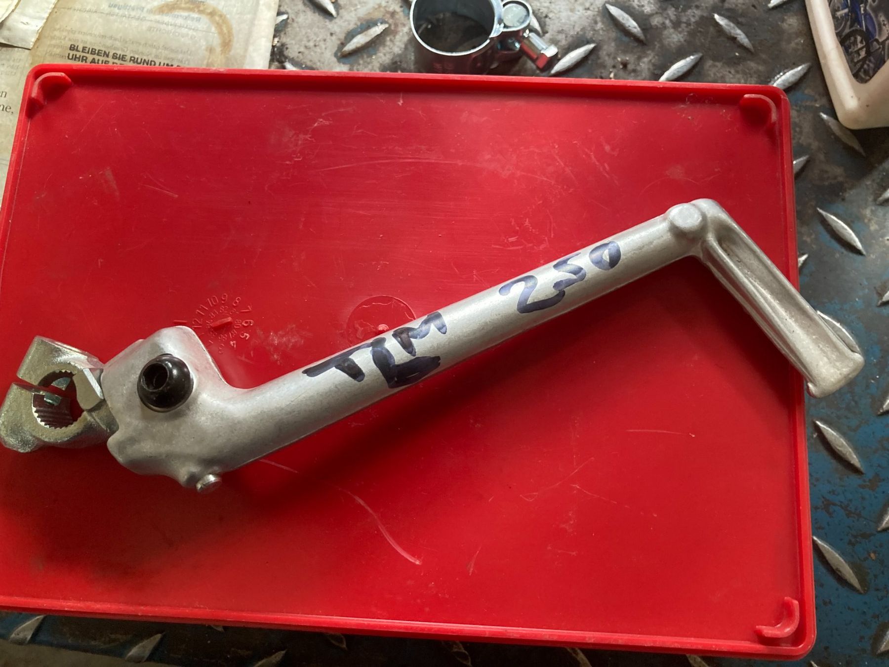 Honda Tutti i ricambio per moto: Honda TLM 250, Kickstarter – Nuovo (secondo la descrizione) da Filzbach venduto da Sugi7