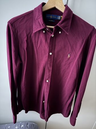 Ralph Lauren Bluse, bordeaux, Gr. L - Top Zustand!