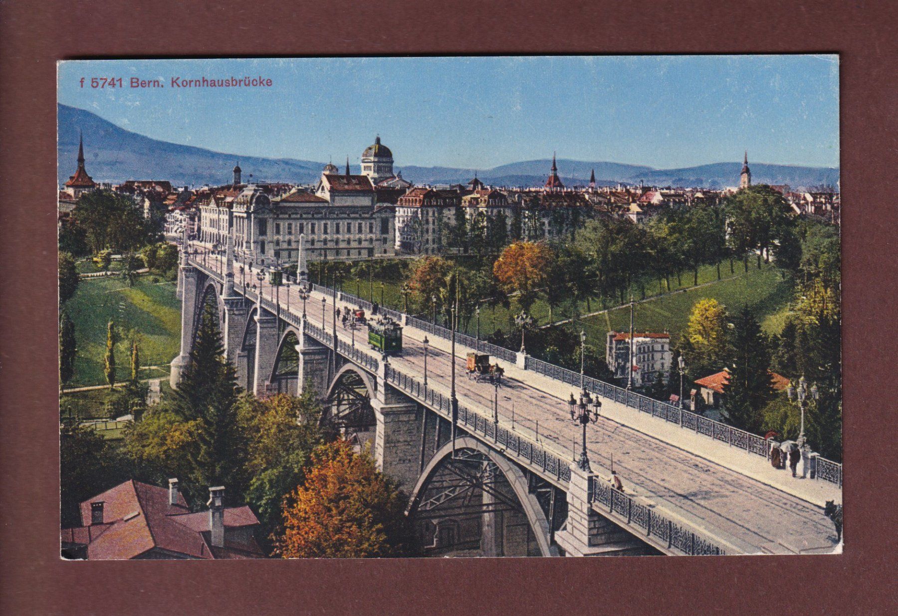 Cartoline postali: BERN - Kornhausbrücke - 1934 – Usato da Pully venduto da nicecards-shop