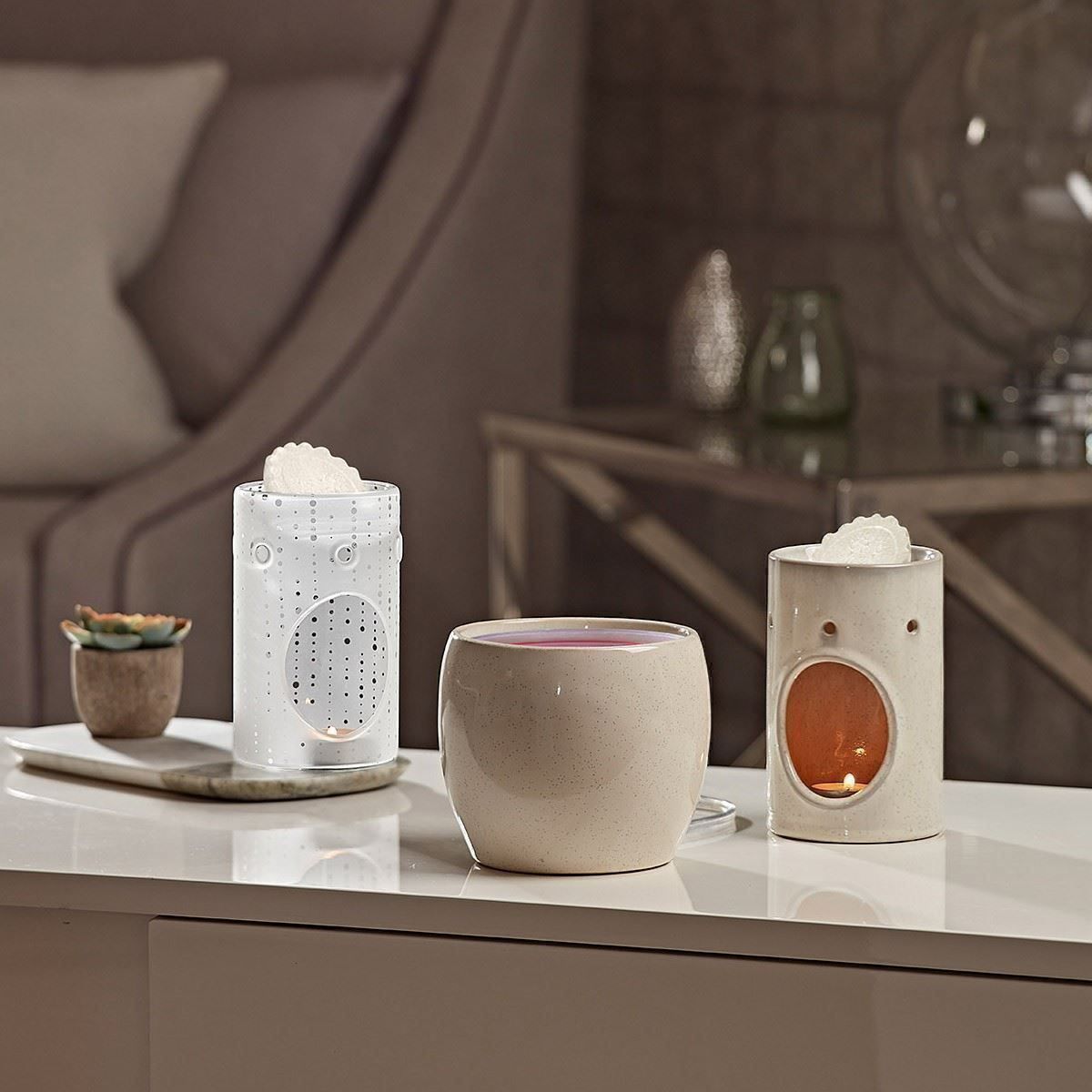 Yankee Candle Candele: Yankee Candle Ceramic Meltcup Warmer mit Timer – Nuovo e nell'imballaggio originale da Langwiesen venduto da rtWebshop 2