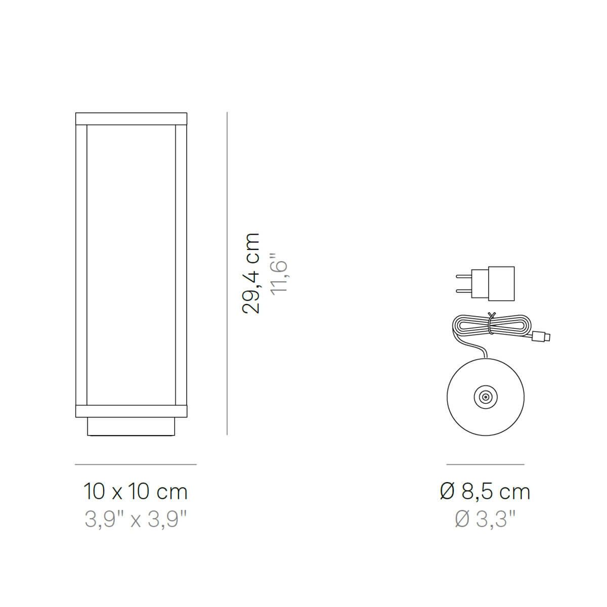 Lanterne: Zafferano Home Pro Laterne Farbe Dark Grey – Nuovo e nell'imballaggio originale da Nürensdorf venduto da salibeer 4