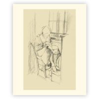 A. Giacometti - RITRATTO DELLA SORELLA OTTILIA - 1963