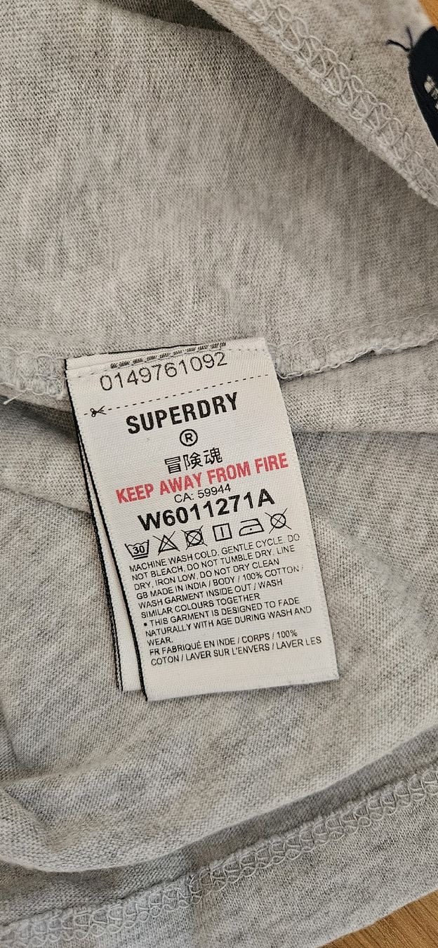 Superdry Top: Superdry Tank Top hellgrau meliert, Grösse 40 – Nuovo (secondo la descrizione) da Tobel venduto da Nicci_dee 3