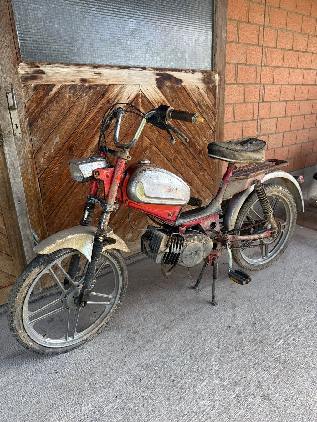 Sachs Ciclomotori: Sachs 503 Alpa Turbo Mofa – Difettoso da Fahrni b. Thun venduto da Schneiderlein55 3