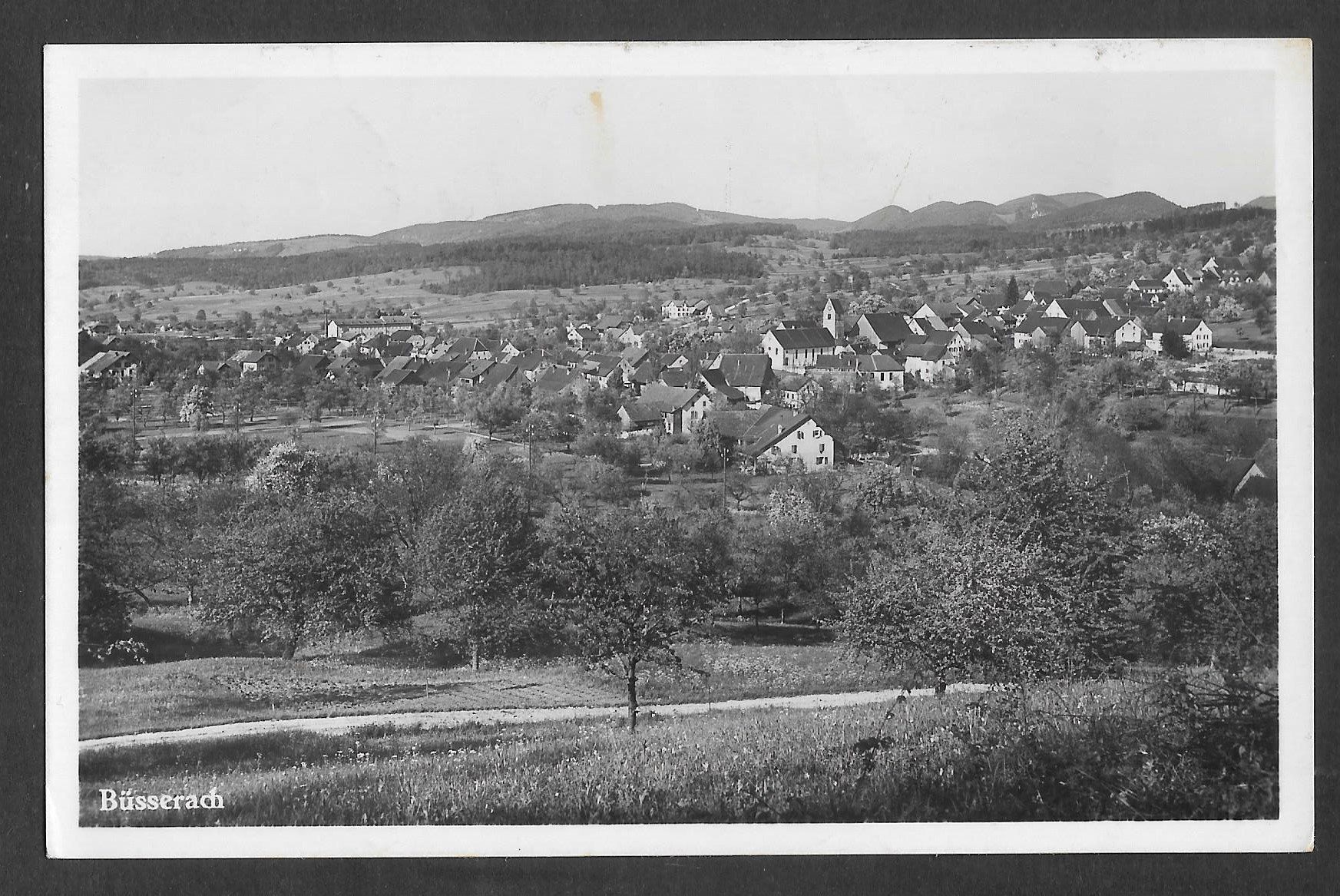 Cartoline postali: Büsserach Gesamtansicht – Usato da Olten venduto da clotaldi